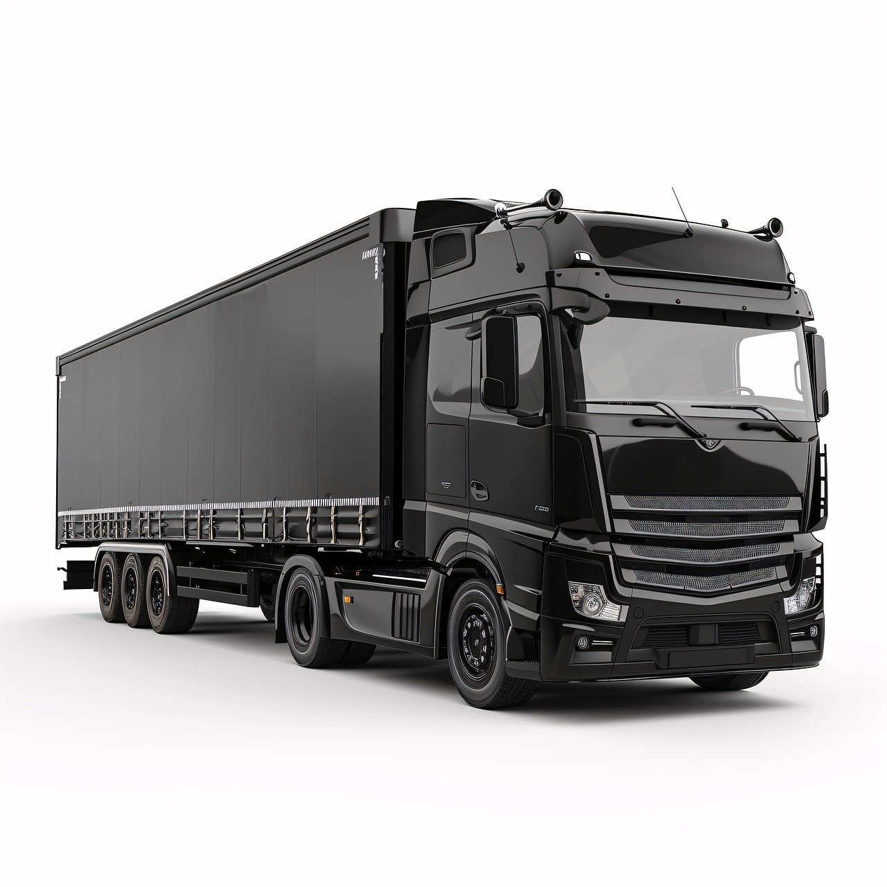 ai generated, truck, delivery